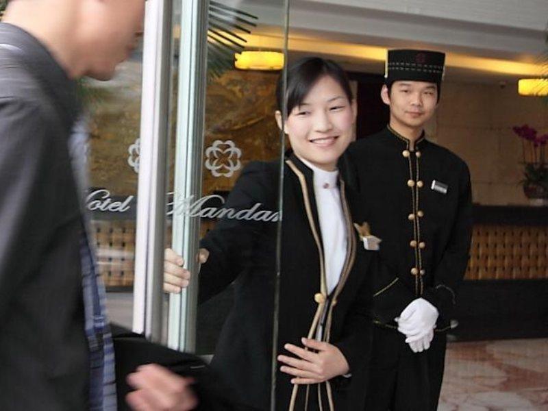 Mandarin Hotel Kanton Exterior foto